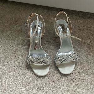 Badgley Mischka Clara Embellished Sandal